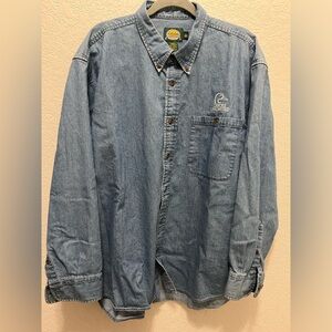 Pre-Loved Men’s Ducks Unlimited Denim Shirt